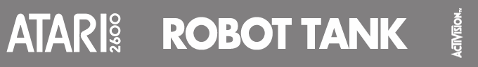Robot Tank logo for Atari 2600